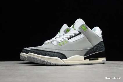 AIR - RETRO JORDAN 3 CHLOROPHYLL 1119